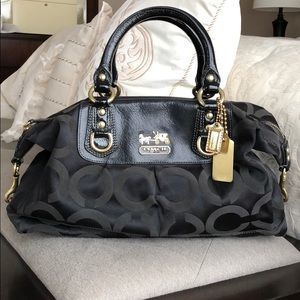 Coach Black Satchel